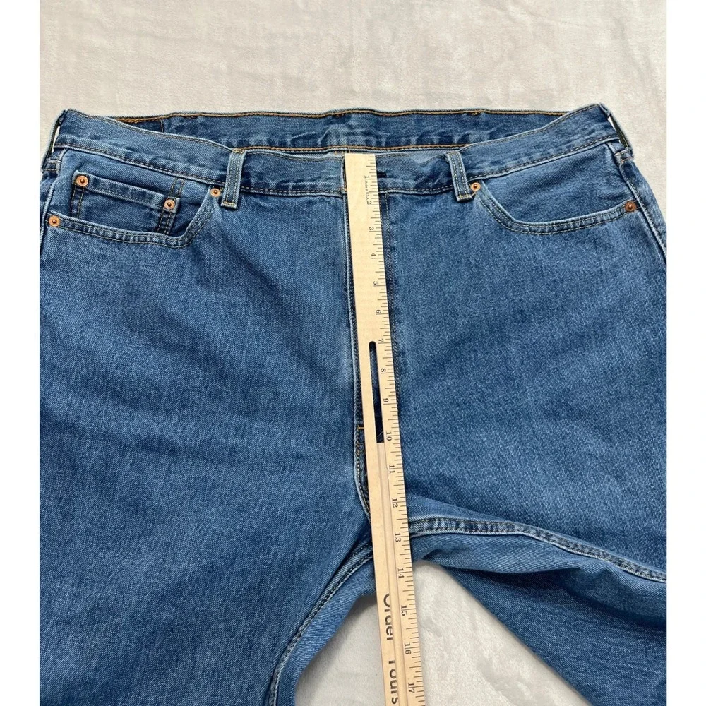 Levi's 550 Relaxed Fit Jeans Mens 42x30 Blue Excellent Tapered Leg Denim